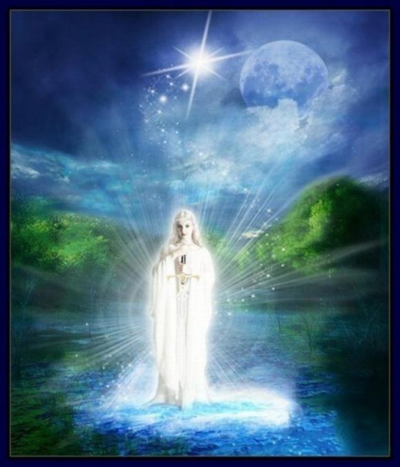 A person in a white robe standing in water

AI-generated content may be incorrect.